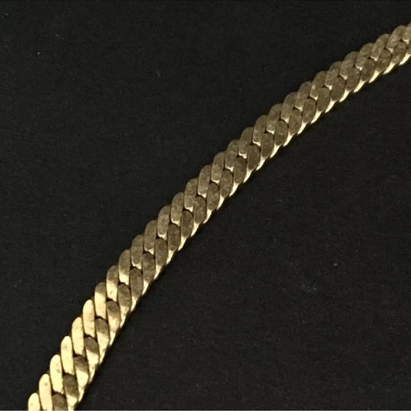 Authentic Christian Dior Rhinestone Gold Tone Pendant Necklace - Picture 5 of 8